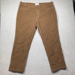 Copper & Oak Corduroy Pants Mens 40x30 (40x29) Brown Stretch Heritage Preppy Dad
